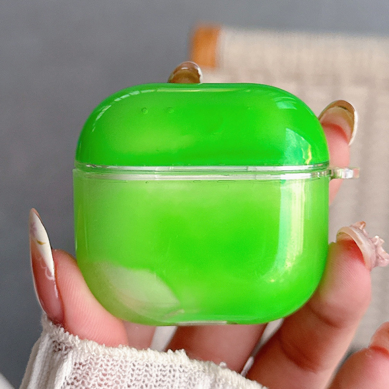 Svjetleći zaštitni kućište za AirPods – za AirPods 4. generacije i AirPods Pro/3. generacije; Materijal: PC+TPU; Oblik: Sve-u-jednom; Izrada: injekcijsko oblikovanje