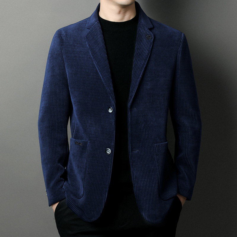 Sako slim-fit, ovratnik odijela, dvostruko kopčanje, 50% poliester