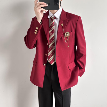 Muško sako ležernog kroja, rever, dvostruko kopčanje, 100% poliester