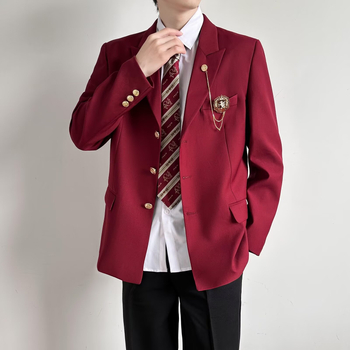 Muško sako ležernog kroja, rever, dvostruko kopčanje, 100% poliester