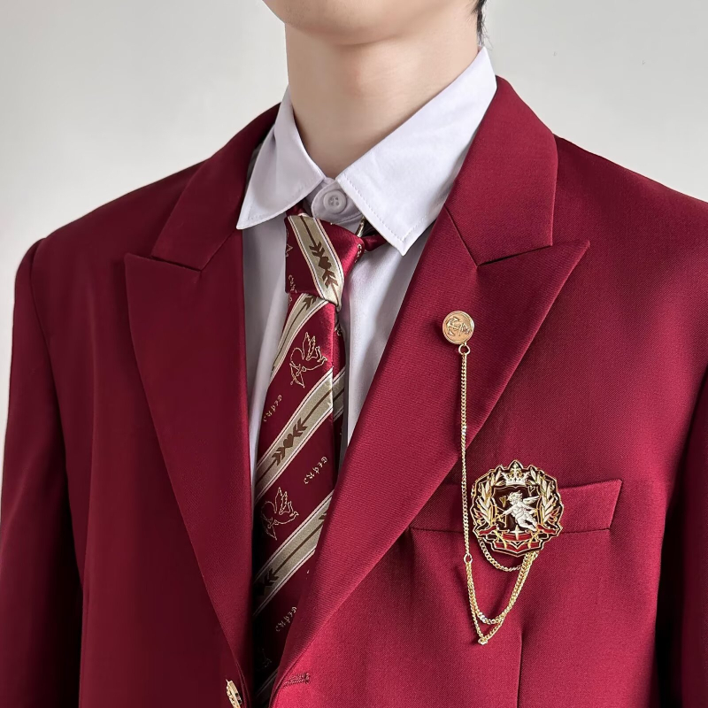 Muško sako ležernog kroja, rever, dvostruko kopčanje, 100% poliester