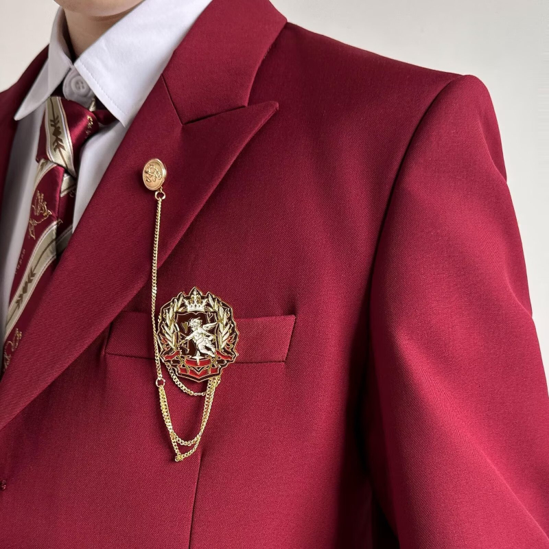 Muško sako ležernog kroja, rever, dvostruko kopčanje, 100% poliester