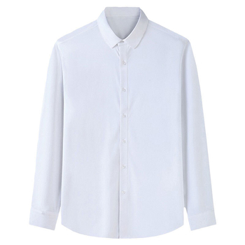 Muška košulja - slim fit, dugi rukavi, kvadratni ovratnik, poslovno-ležerno