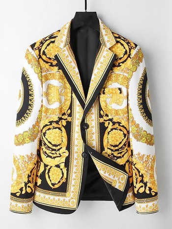 Férfi casual öltönykabát, Slim-Fit, szélálló, elöl kétgombos zárás, street style, őszi viselet