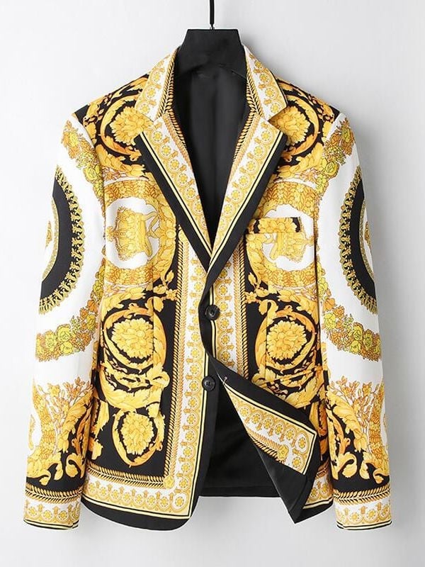 Férfi casual öltönykabát, Slim-Fit, szélálló, elöl kétgombos zárás, street style, őszi viselet