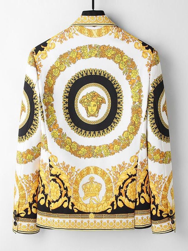 Férfi casual öltönykabát, Slim-Fit, szélálló, elöl kétgombos zárás, street style, őszi viselet