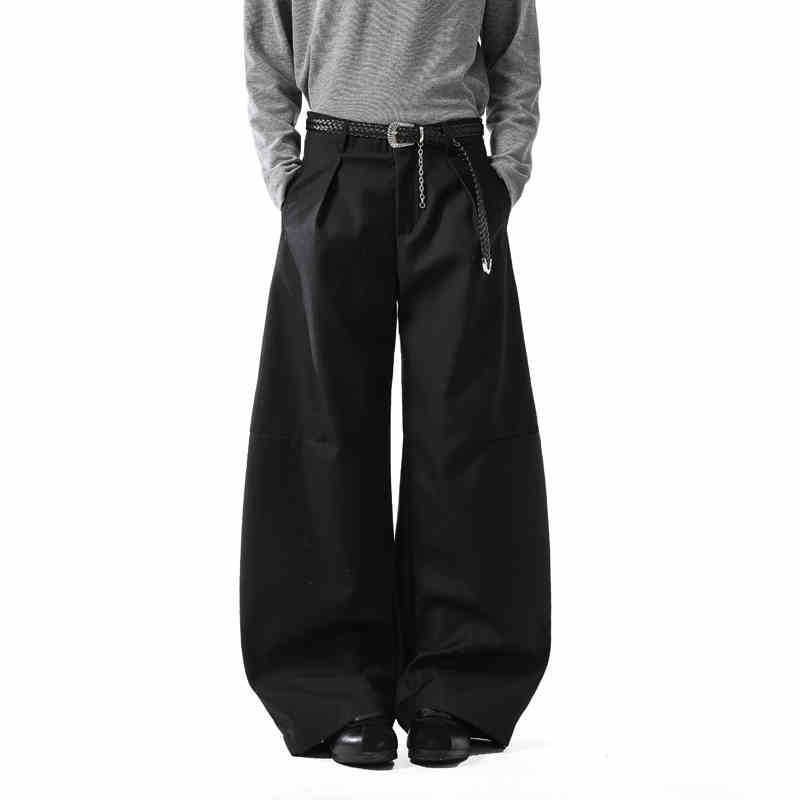 Muške hlače slobodnog kroja, 60% poliesterska smjesa kemijskih vlakana, proljeće–jesen 2025, casual