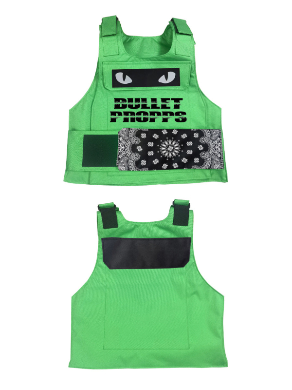 Férfi ujjatlan mellény kamuflázs mintával, Oxford szövet, 100% poliészter, Slim verzió, Velcro záródás, kapucni nélküli