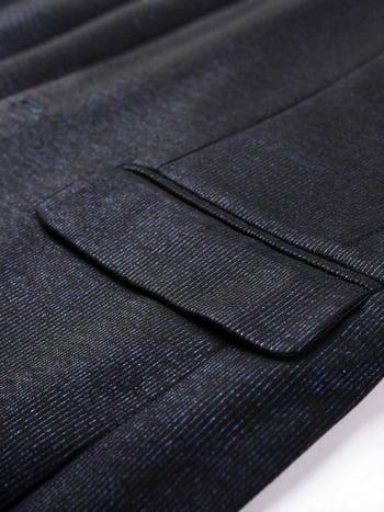 Casual sako za odijelo, Mulberry svila, uski kroj, jednostruko kopčanje s dva gumba, ovratnik odijela, bez glačanja