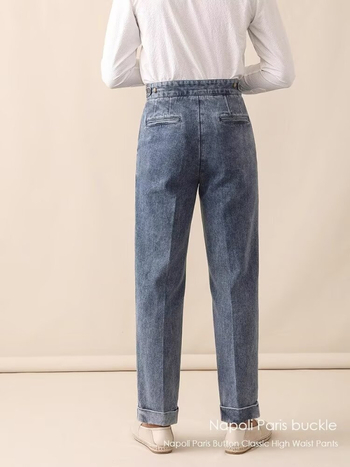 Muške ravne hlače, lagani poslovni stil, poliester 40% kemijska vlakna smjesa, jesen 2024