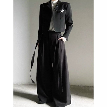Muško casual sako od kostima, uski kroj, ovratnik sakoa, dva gumba, vintage stil, materijal: mješavina kemijskih vlakana (polester)