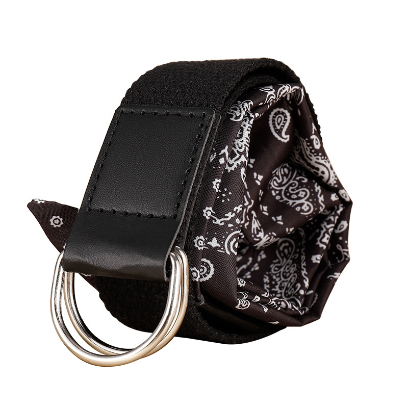 Curea din pânză cu cataramă dublă pentru bărbați și femei — lățime 2–4 cm, cataramă din aliaj, vara 2024