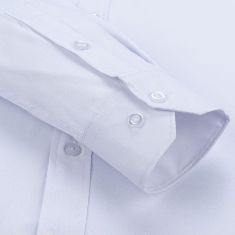 Muška košulja s fleece podstavom za zimu, uski kroj, kvadratni ovratnik, tkanina 40% pamuk / 60% poliester