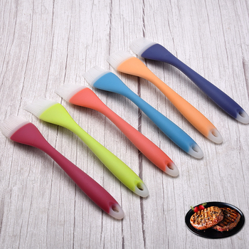 Četkica za roštilj sa silikonskim vlaknima i silikonskom drškom, pakiranje 40 komada, moderan jednostavan stil