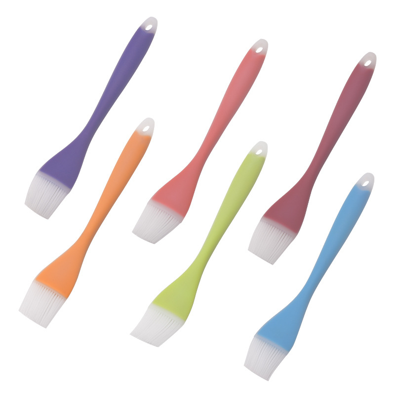 Četkica za roštilj sa silikonskim vlaknima i silikonskom drškom, pakiranje 40 komada, moderan jednostavan stil