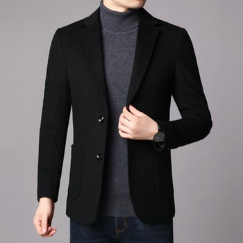 Muško casual sako od vunene smjese, slim fit, glavni materijal: vuna, podstava: poliester, stil: lagano poslovno
