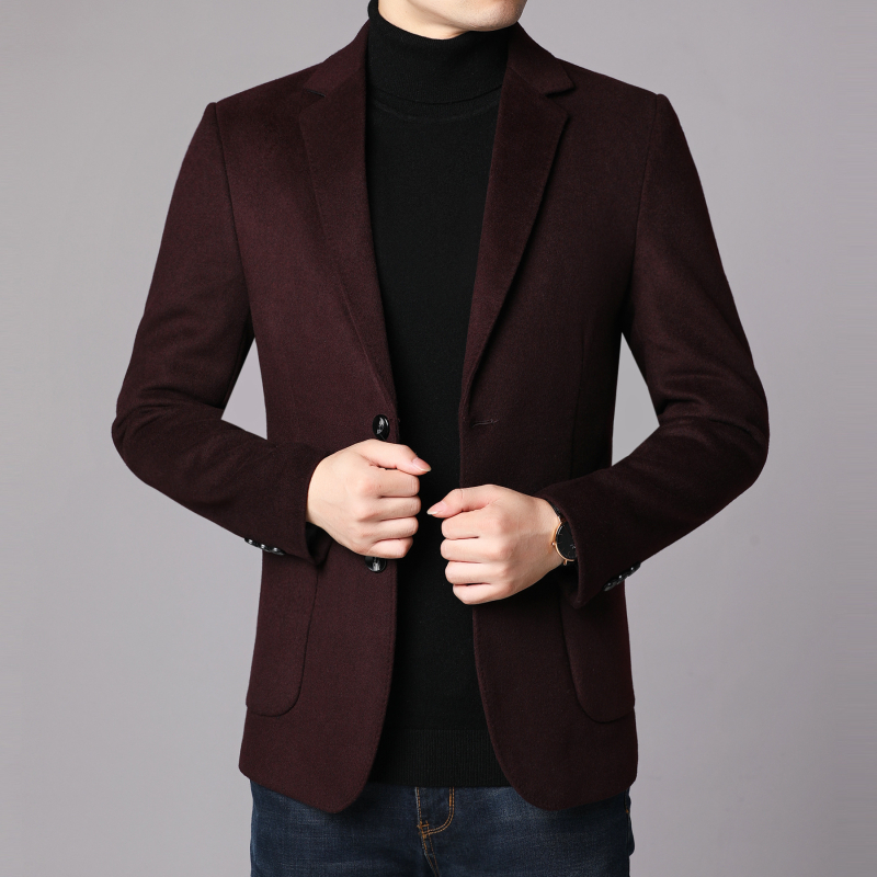 Muško casual sako od vunene smjese, slim fit, glavni materijal: vuna, podstava: poliester, stil: lagano poslovno