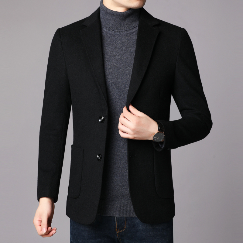 Muško casual sako od vunene smjese, slim fit, glavni materijal: vuna, podstava: poliester, stil: lagano poslovno