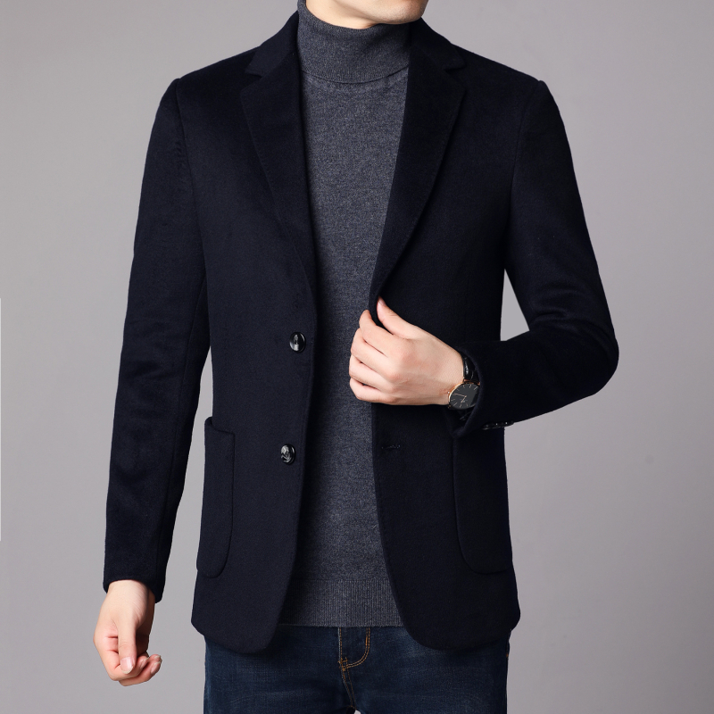 Muško casual sako od vunene smjese, slim fit, glavni materijal: vuna, podstava: poliester, stil: lagano poslovno