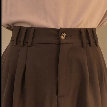 Muške hlače za odijelo s pravim krojem, mješavina lana i korduroja, proljetno ležerno nošenje