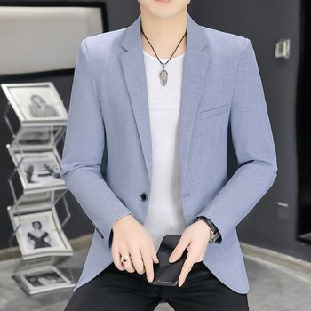 Casual muško sako, korejskog stila, slobodan kroj, ovratnik sako, corduroy tkanina