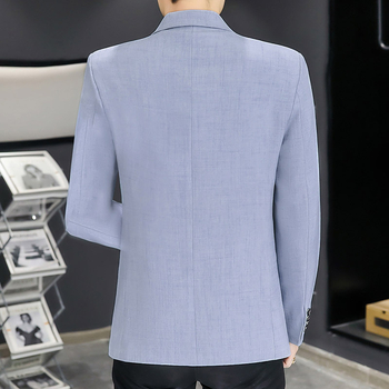 Casual muško sako, korejskog stila, slobodan kroj, ovratnik sako, corduroy tkanina