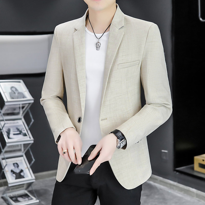 Casual muško sako, korejskog stila, slobodan kroj, ovratnik sako, corduroy tkanina