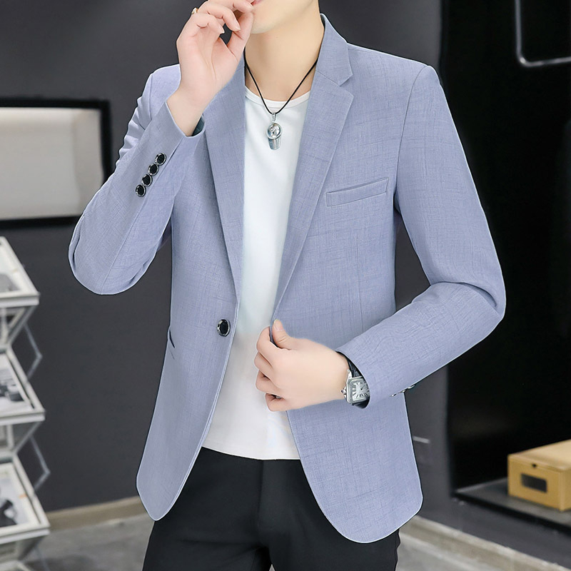 Casual muško sako, korejskog stila, slobodan kroj, ovratnik sako, corduroy tkanina