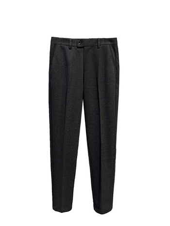 Muške vunene hlače, korejskog stila, slim fit, straight kroj, dnevne hlače za jesen i zimu