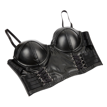 Strukovni oblikovatelj bustier bez rukava s kopčom na leđima, poliester 90–95%, stil prsluka, sexy punk, Little joe