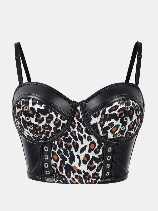 Strukovni oblikovatelj bustier bez rukava s kopčom na leđima, poliester 90–95%, stil prsluka, sexy punk, Little joe