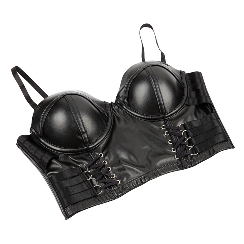 Strukovni oblikovatelj bustier bez rukava s kopčom na leđima, poliester 90–95%, stil prsluka, sexy punk, Little joe