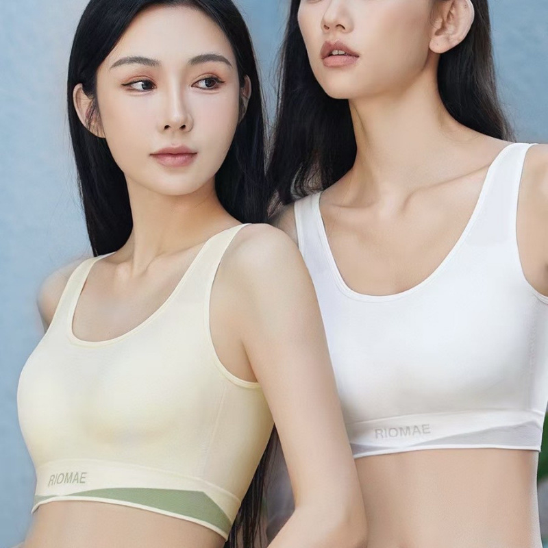 Χωρίς ραφές αθλητικό σουτιέν από νάιλον με επένδυση – αναπνοή, αποφυγή προβολής, πλευρική σύσφιξη στήθους