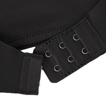 Bustier s prednjim zatvaračem, bez žice, najlon tkanina, puna šalica, ultra-tanki, bezšavni, dužina prsa.