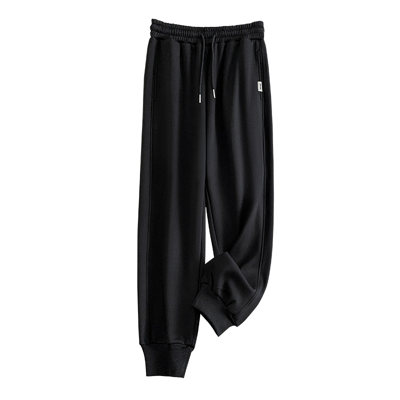 Pantaloni jogger pentru femei, croială lejeră, micro-elastici, poliester 80–90% conținut material, stil urban elegant