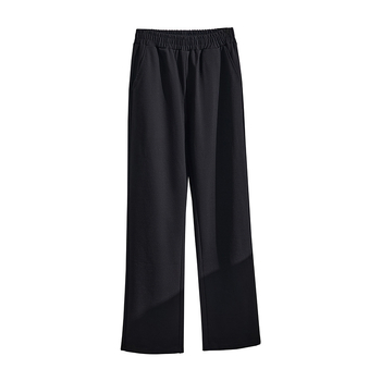 Női őszi mindennapi nadrág, magas derekú, egyenes szabású, viszkóz anyag, modell K6866