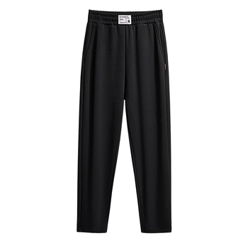 Pantaloni casual cu croială strâmtă, poliester micro-elastic, țesătură roman, primăvara 2023