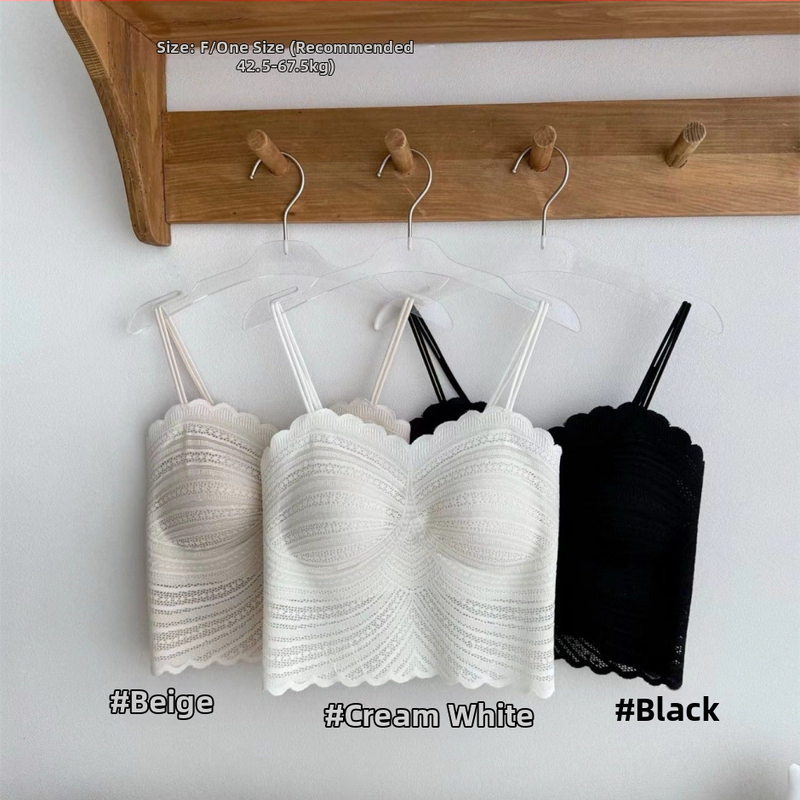 Camisolă pentru femei - Top tip tank, dantelă, nailon, stil sexy