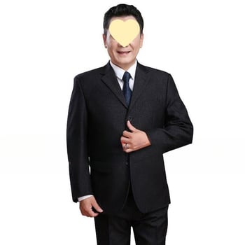 Costum bărbătesc pentru banchet și nuntă — Slim fit, rever plat, trei nasturi, corduroy cu in, primăvara 2025