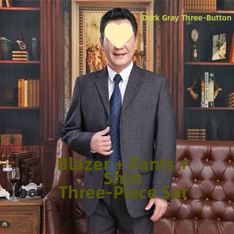 Costum bărbătesc pentru banchet și nuntă — Slim fit, rever plat, trei nasturi, corduroy cu in, primăvara 2025