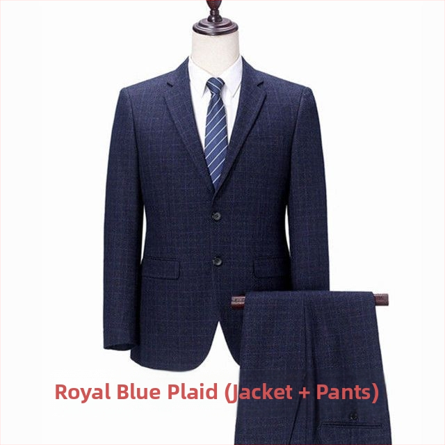 Costum bărbătesc pentru banchet și nuntă — Slim fit, rever plat, trei nasturi, corduroy cu in, primăvara 2025