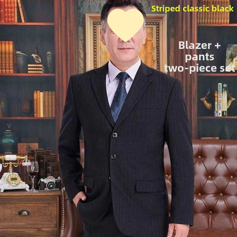Costum bărbătesc pentru banchet și nuntă — Slim fit, rever plat, trei nasturi, corduroy cu in, primăvara 2025