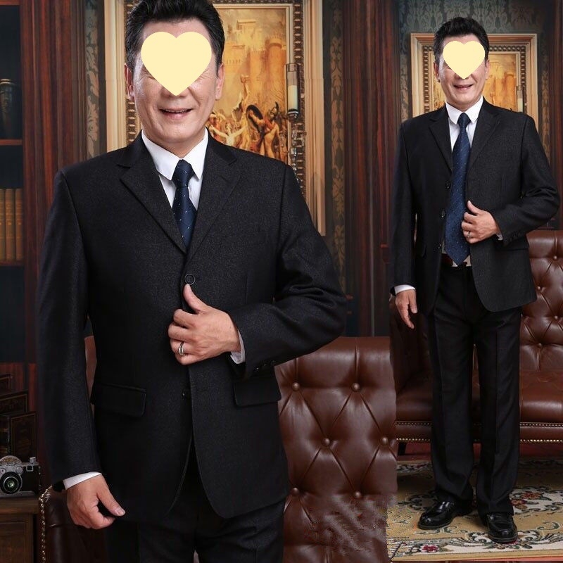 Costum bărbătesc pentru banchet și nuntă — Slim fit, rever plat, trei nasturi, corduroy cu in, primăvara 2025