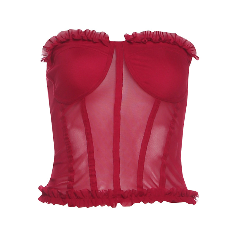 Top tubular fără mâneci, slim fit, material poliester, 90–95% poliester