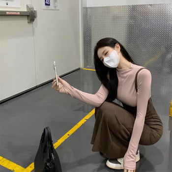 Set din două piese: rochie cu bretele și fustă în formă de coadă de pește | catifea poliester-elastan, mâneci lungi, midi, cusătură