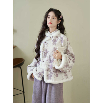 Двухчастен комплект: сако и панталони с широки крачоли, полиестерна тъкан (90-95% полиестер), дълги ръкави, литературно ретро стил, ежедневен костюм, зима 2024