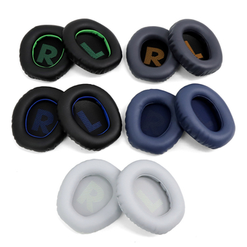 Carcasă din piele pentru căști JBL Quantum Q100 — piele sintetică, model Q100, instalare facilă.