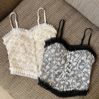 Nylon top bez naramenica s ultratankim oblikovanim košaricama i punim košaricama