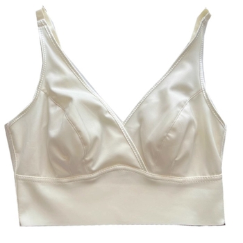 Ženski grudnjak bez naramenica s trokutastim košaricama, bezšavni, stražnji vest stil, lagani ljetni model