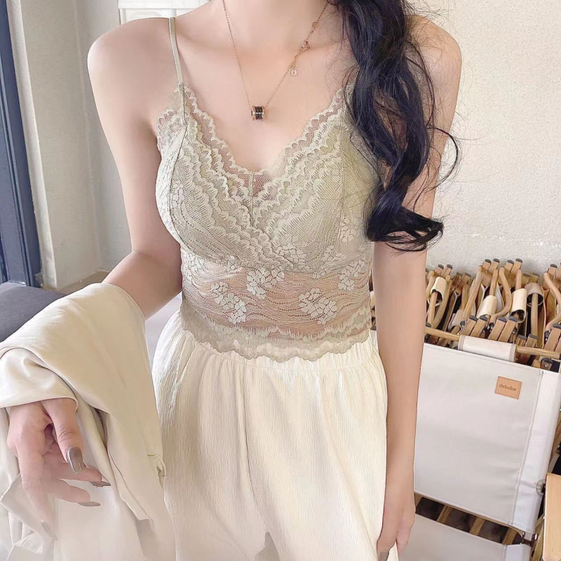 Bezgrudni čipkasti topić za žene – push-up, puna cupa, prozračni najlon 70–80%